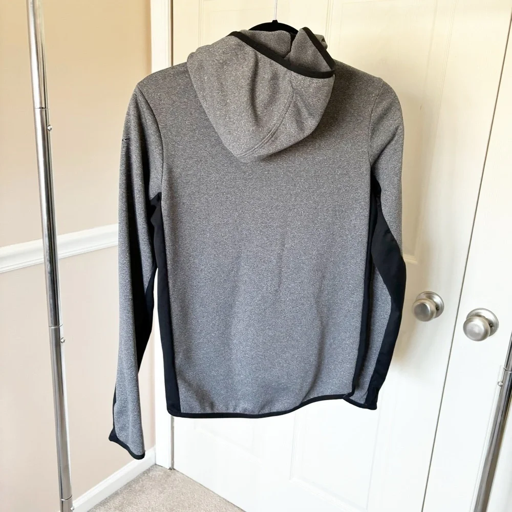 Nike Therma-Fit Grey Zip Front Hoodie Size Small